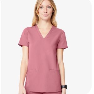 Women’s Figs scrub top.
